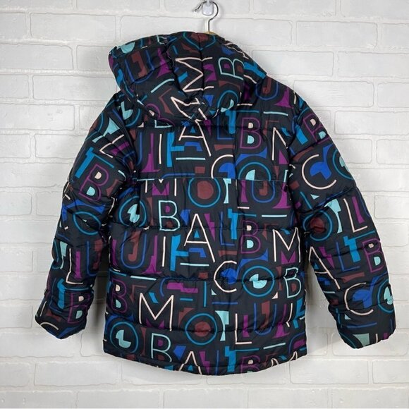Columbia Girl's Ski Jacket puffer parka multi color omni heat coat black size l - Picture 2 of 13